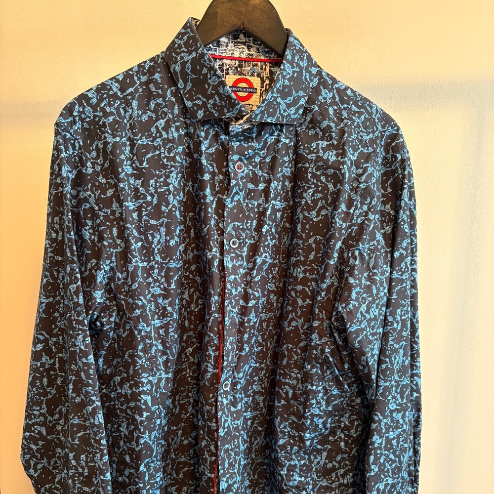 Men's Jermyn & Bond Patterned Long Sleeve Shirt
